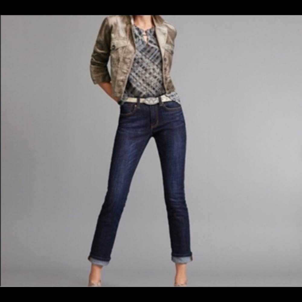 Cabi | High Straight Dark Wash Jeans Sz 2